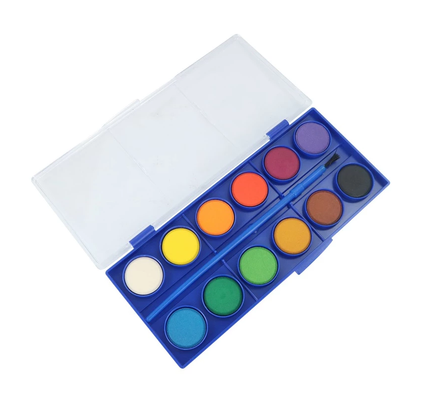 Water Color Cake 12 Colors 3