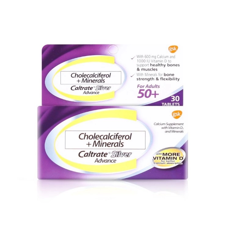 Silver Advance Cholecalciferol + Minerals 30s 2