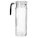 Edge Glass Pitcher With Lid 1
