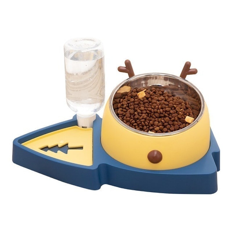 2 in 1 Stainless Slow Feeder Bowl 1