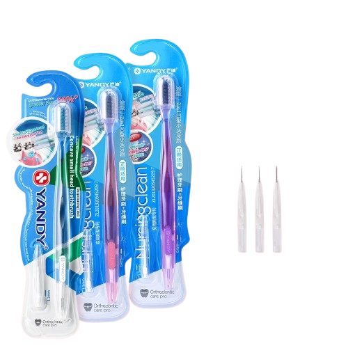 U-Shaped Orthodontic Toothbrush Set  1