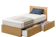 Nitori NS-002 Bed Frame 180 × 188 LBR, 3 Box-S 1