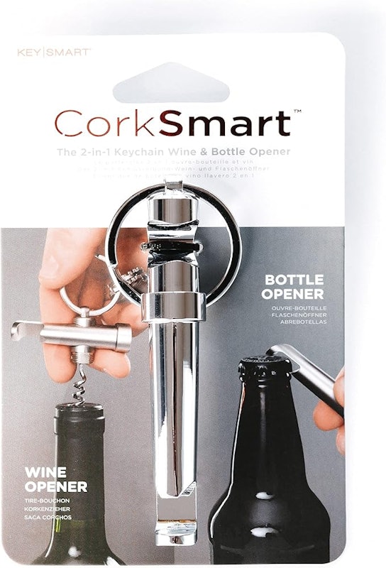 CorkSmart Keychain Wine Bottle Opener 1