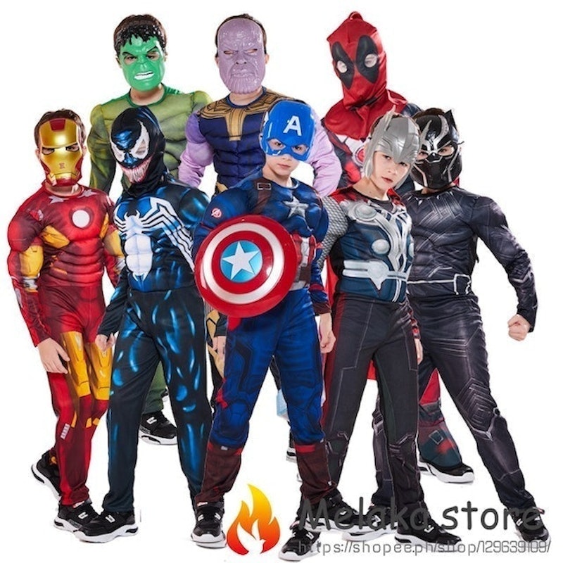Superhero Muscle Costumes 1