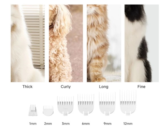 4-in-1 Fur Groomer & Nail Grinder 	  4