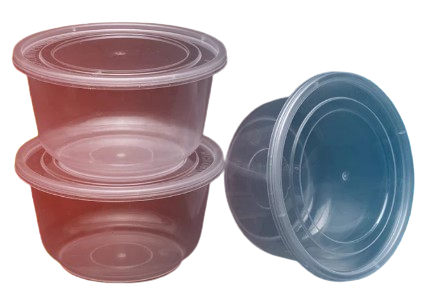 10-Piece Round Microwavable Food Container	 1