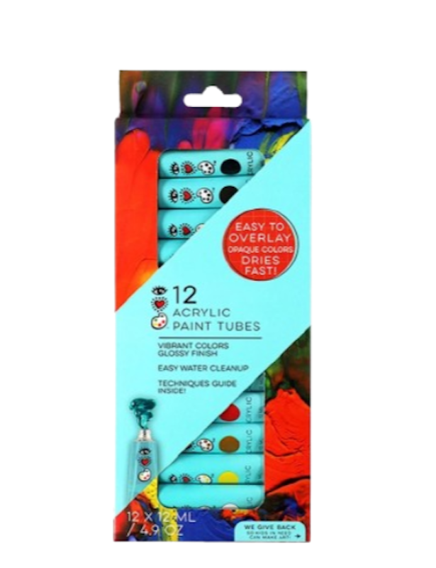 Acrylic Paint Tubes 1