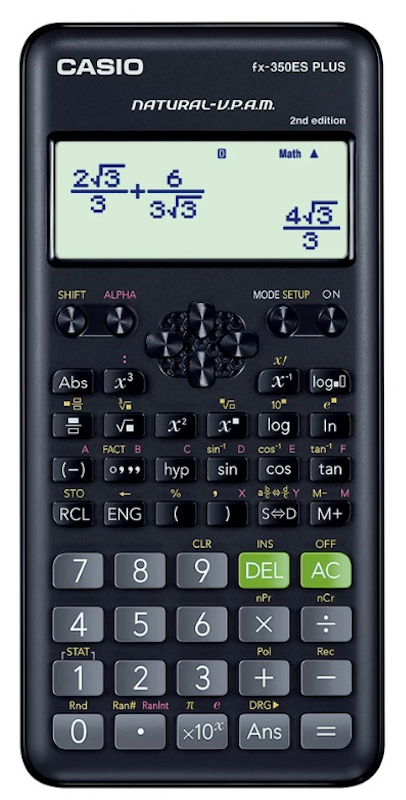 Scientific Calculator FX350ES Plus 1