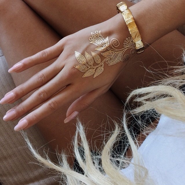 Metallic Temporary Tattoos 3