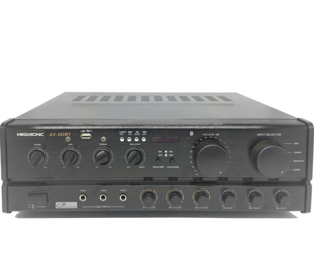 Stereo Karaoke Power Amplifier 1