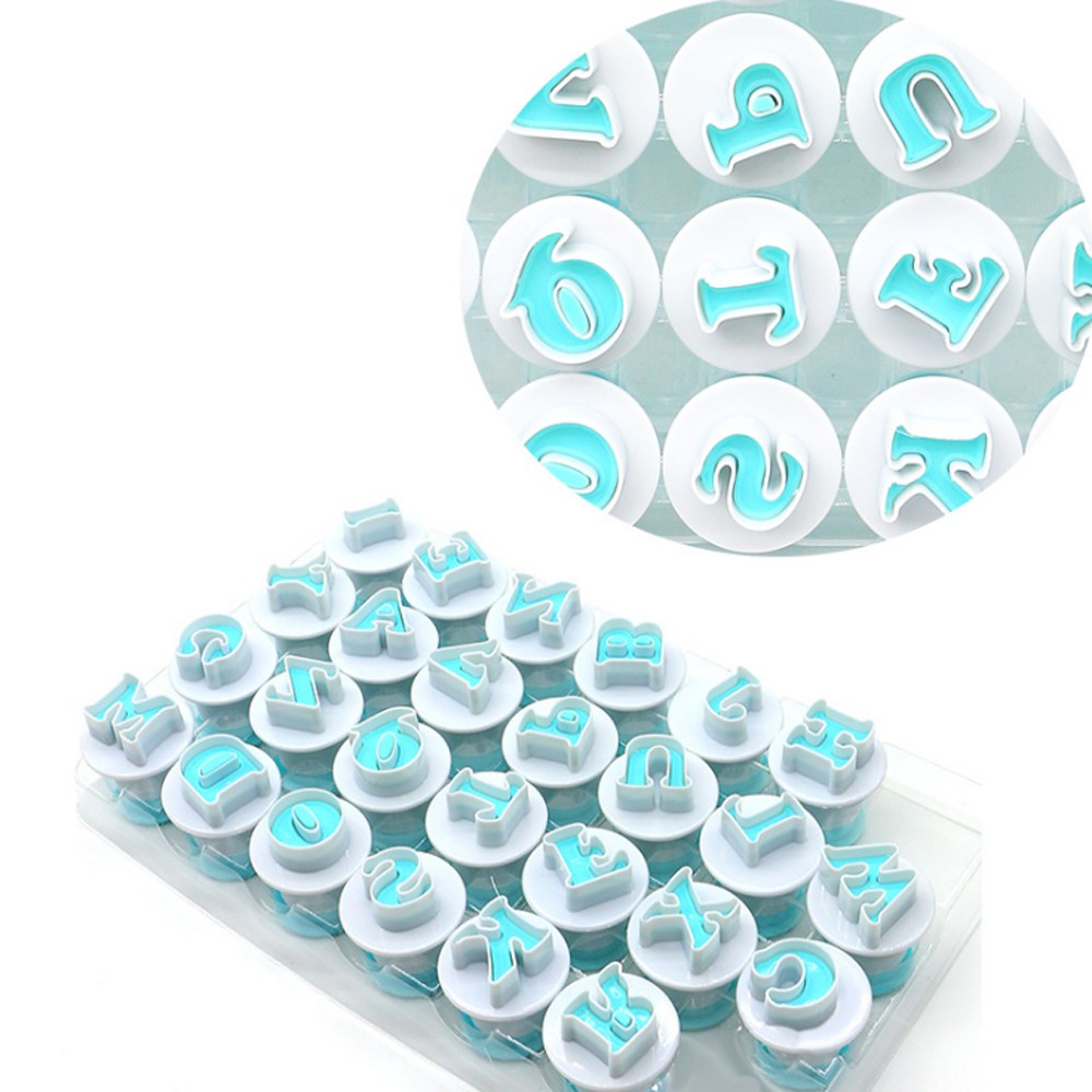 Alphabet Letter Number Fondant Cutter 3