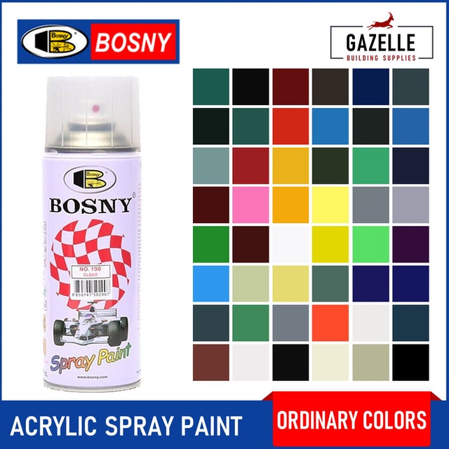 Acrylic Spray Paint Pearl Metallic Finish 2