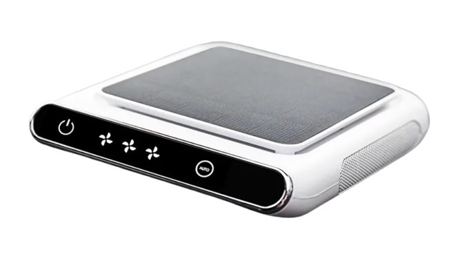 USB Air Purifier Solar Panel Car	  2