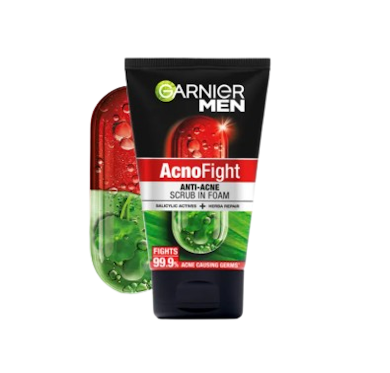Men Acno Fight Anti-Acne Scrub in Foam 1