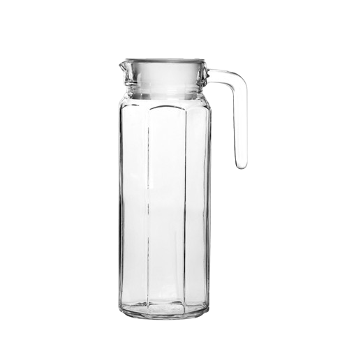 Transparent Large Capacity Cold Water Glass Clear Pitcher 3