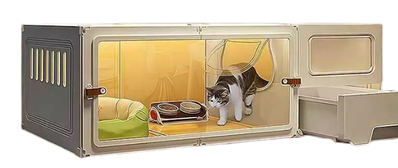 Integrated Indoor Cat Cage Villa 1