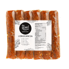 Vegan Friendly Plant Based Longganisa