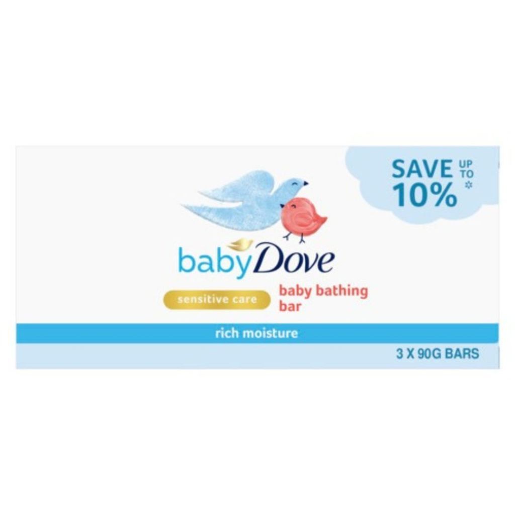Baby Dove Sensitive Care Baby Bathing Bar Rich Moisture 1