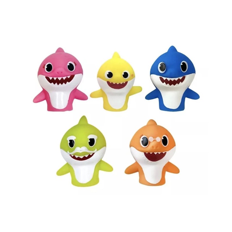 Baby Shark Bath Finger Puppets 1