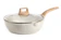Carote Nonstick White Granite Deep Frying Pan 1