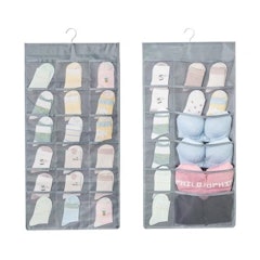 Dual-Sided Hanging Closet Organizer