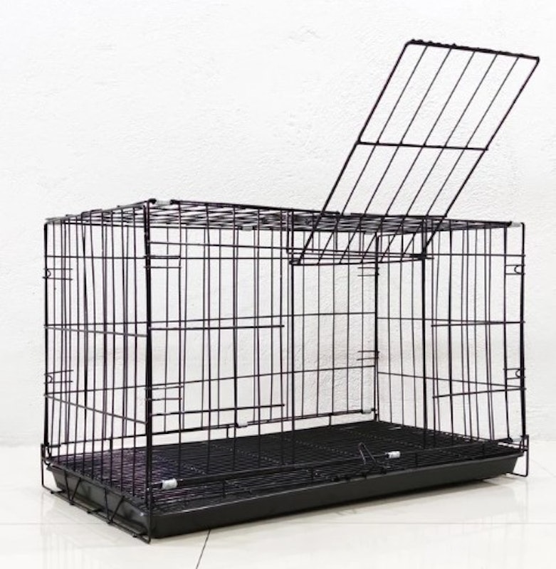 Heavy Duty Collapsible Pet Cage With Tray (Medium-XXXL) 1