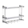 null Stainless Steel 2-Layer Bath Towel Rack 1