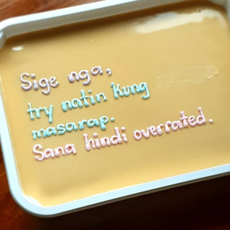 Caramel Cake in Tray 1