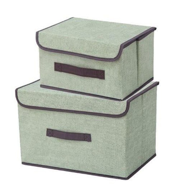 Foldable Storage Box With Cover 2