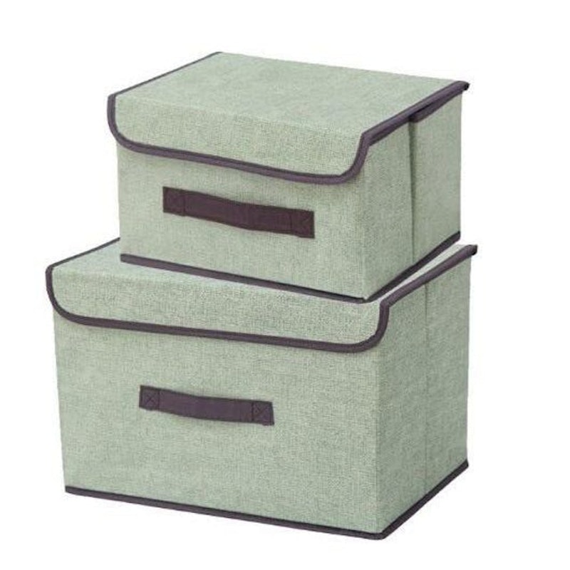 Foldable Storage Box With Cover 2