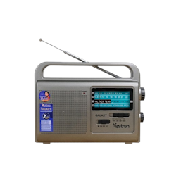 Galaxy AM/FM Radio With Flashlight