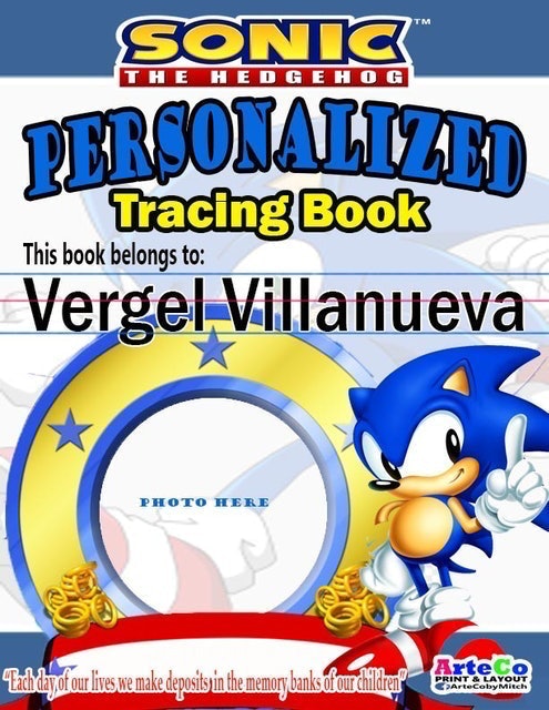 Personalized Tracing Book 2