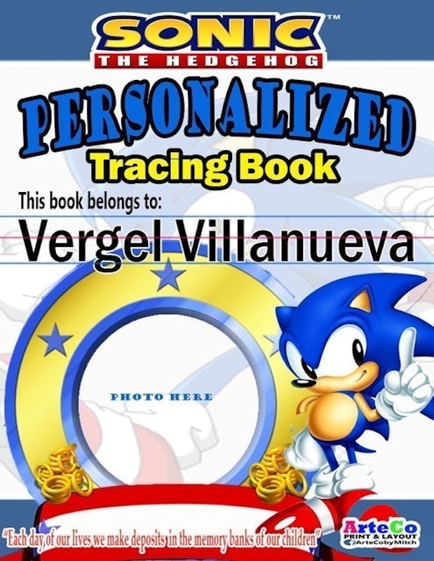 Personalized Tracing Book 2