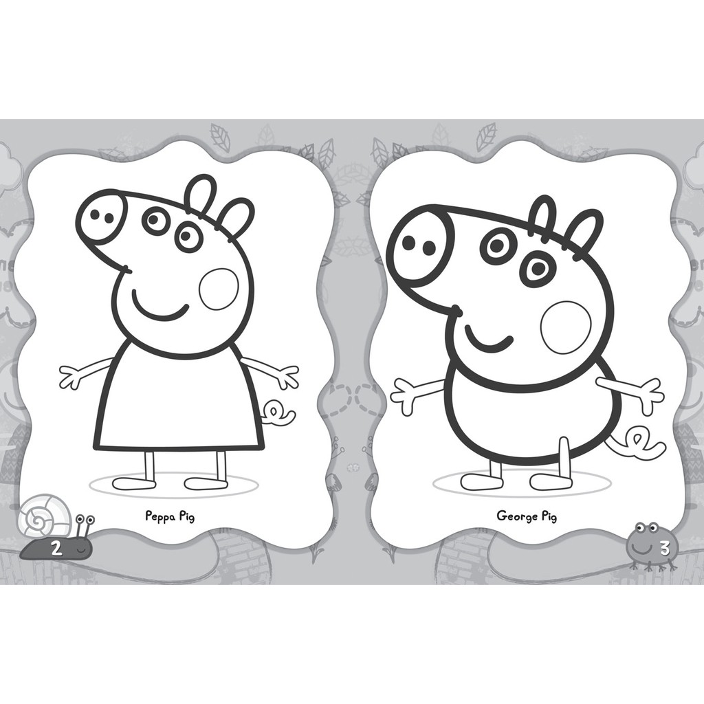 Peppa Pig, Family and Friends Coloring Book 3