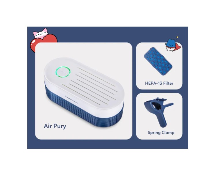 Lab Air Pury Portable In-car Air Purifier	  3