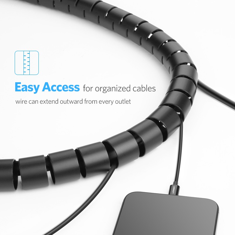 Flexible Spiral Tube Cable Organizer 2