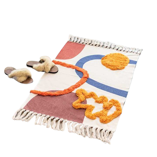 Tassel Bedside Rug 1