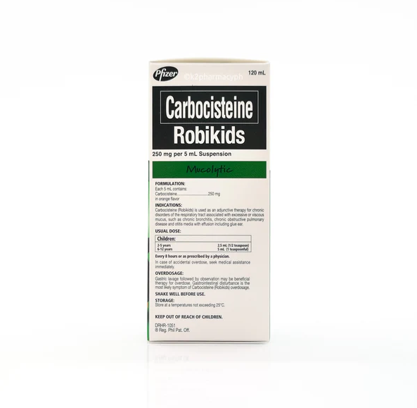 Robikids Carbocisteine Syrup 3