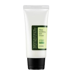Aloe Soothing Sun Cream SPF 50 PA+++ 50ml, Aloe Extract 5.5%, Mild Hydrating Soothing Sunscreen