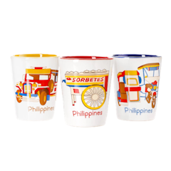 Set of 3 Ceramic Shot Glasses