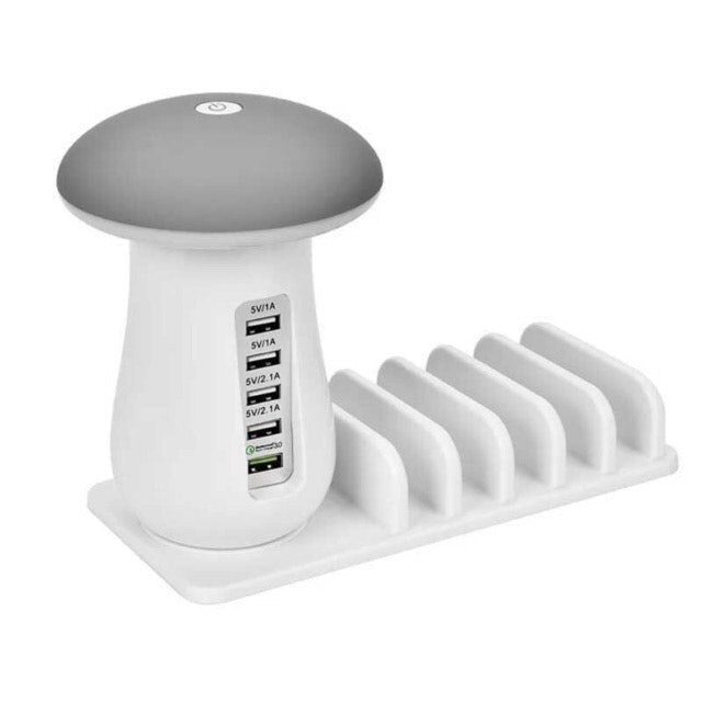Mushroom LED Light USB Hub 1