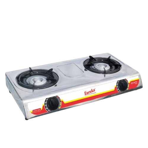 Gas Stove Double Burner Stainless 1