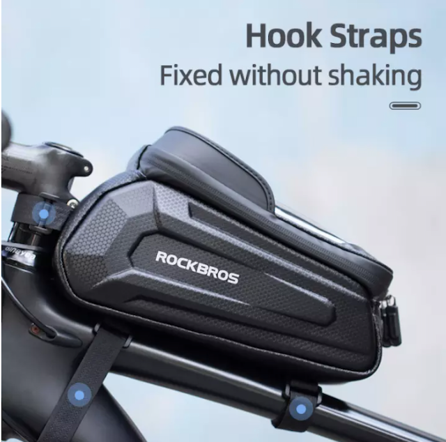 Front Top Tube Bag With Phone Touch Screen  5