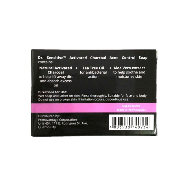 Charcoal Acne Control Soap  2