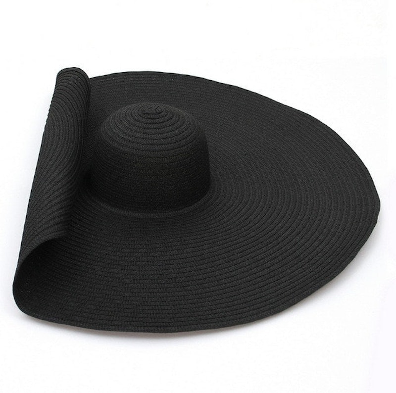 Oversized Straw Hat 3