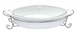 Majestic Oval Ceramic Baking Dish 1