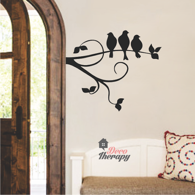 Tree Branch & Birds Wall Sticker 2