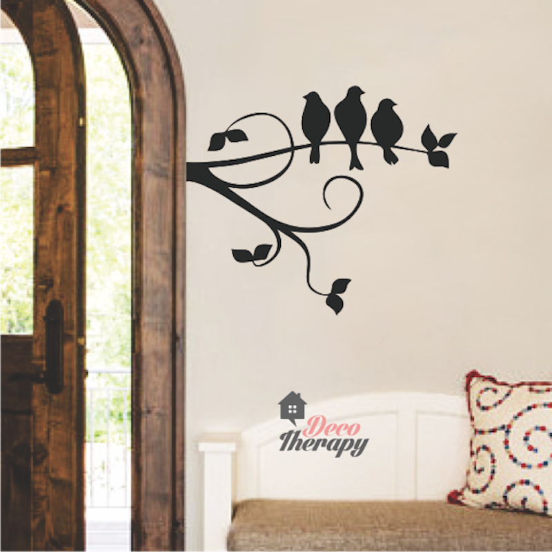 Tree Branch & Birds Wall Sticker 2