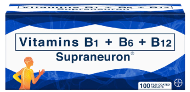SUPRANEURON Vitamins B1 + B6 + B12 1