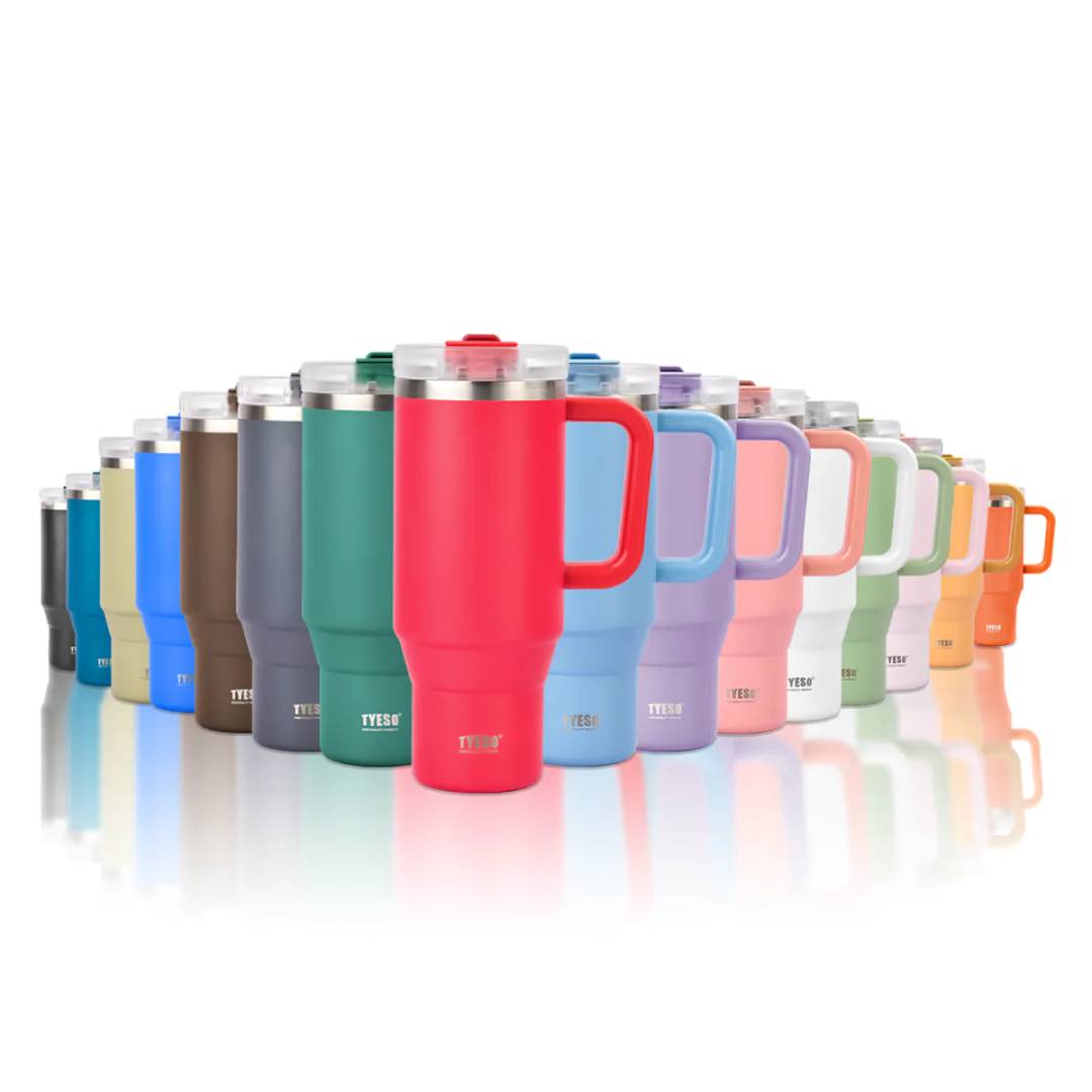 Vacuum Insulated Tumbler with Handle and Straw 2
